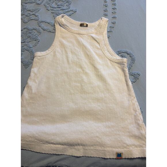 Mother Denim Tops - White Tank Top by MOTHER Sz L
